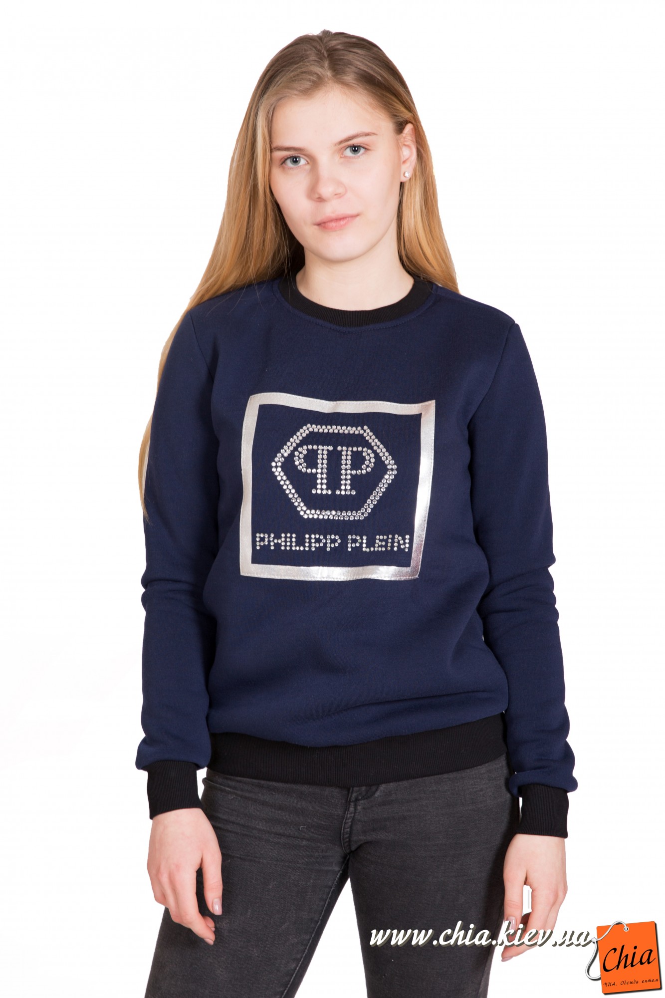 Свитшот Philipp Plein - Трехнитка На Флисе