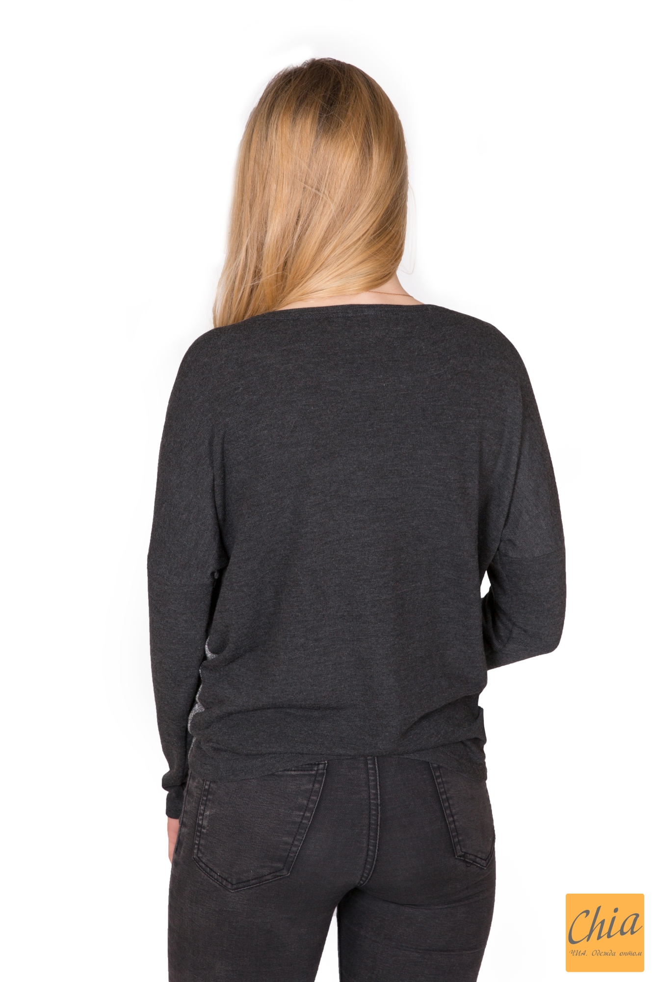 Джемпер Chanel Трикотаж Со Стразами