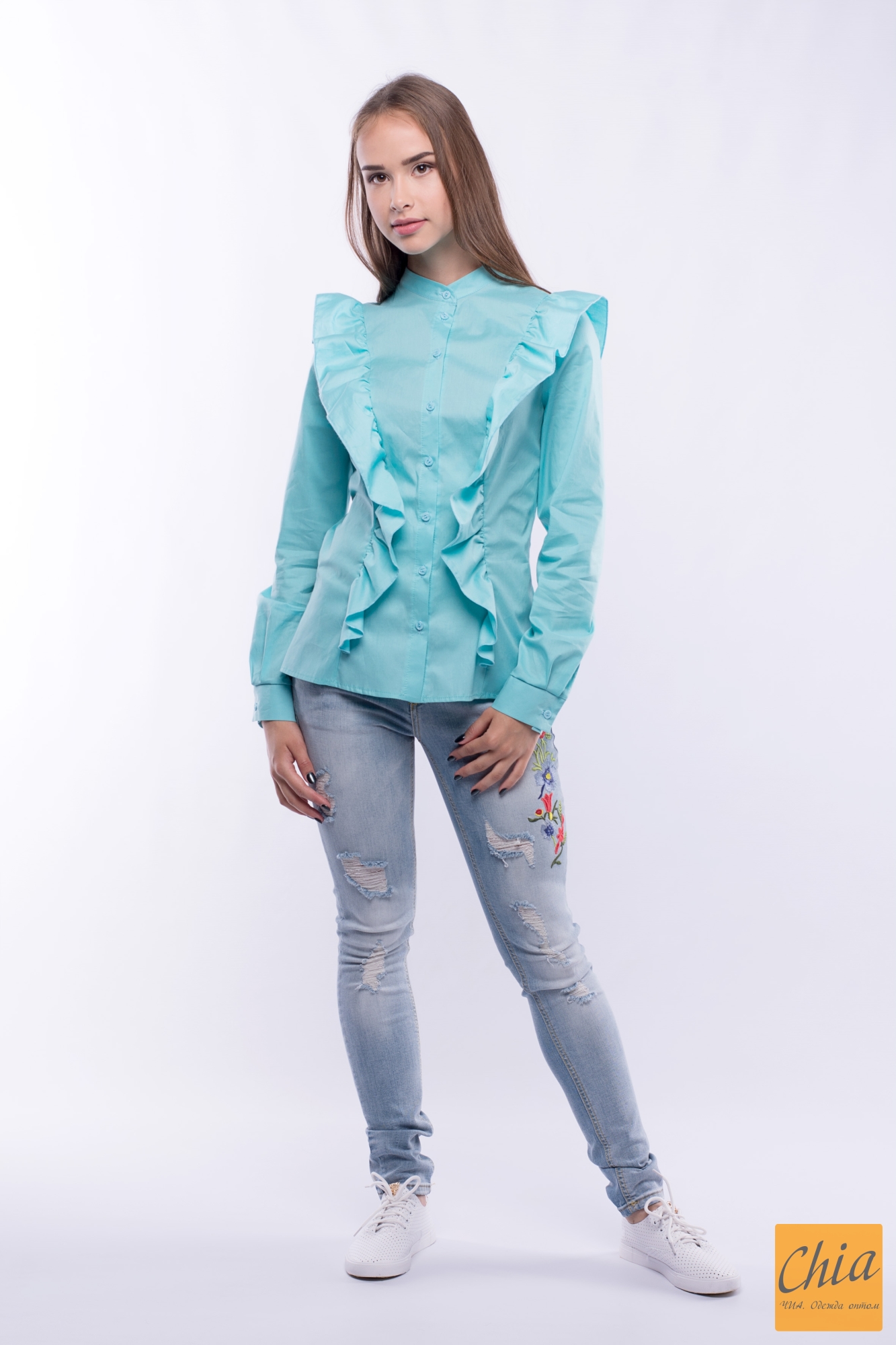 Рубашка С Длинным Рукавом