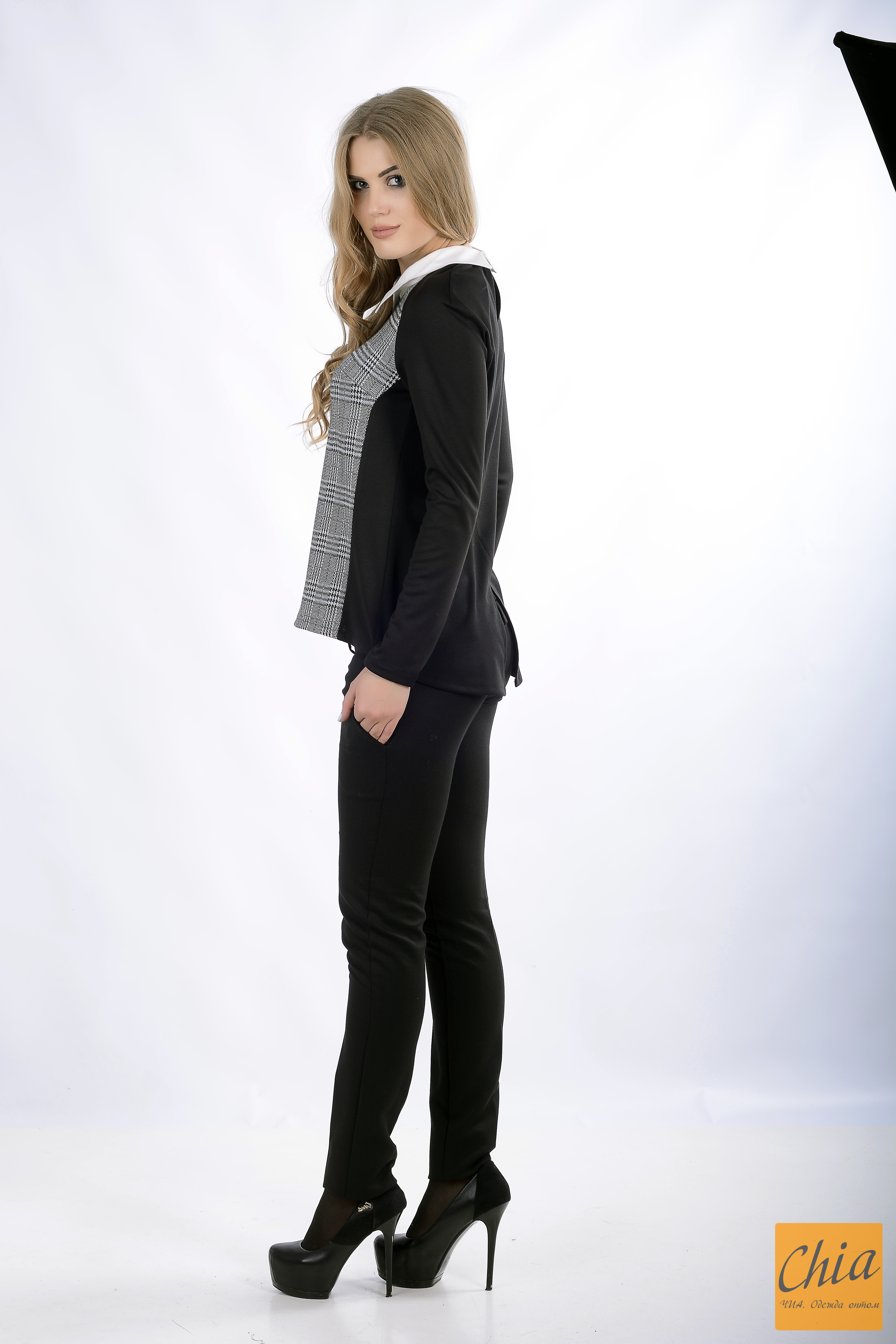 Кофта "LADY" клетка classik