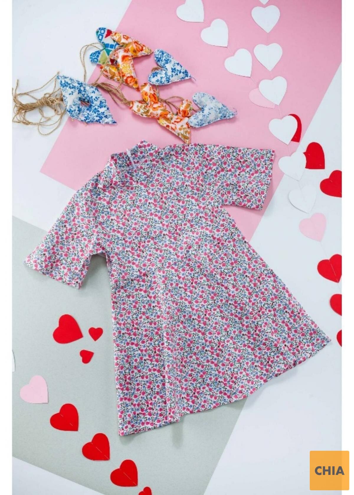 Платье Стефани, розовый