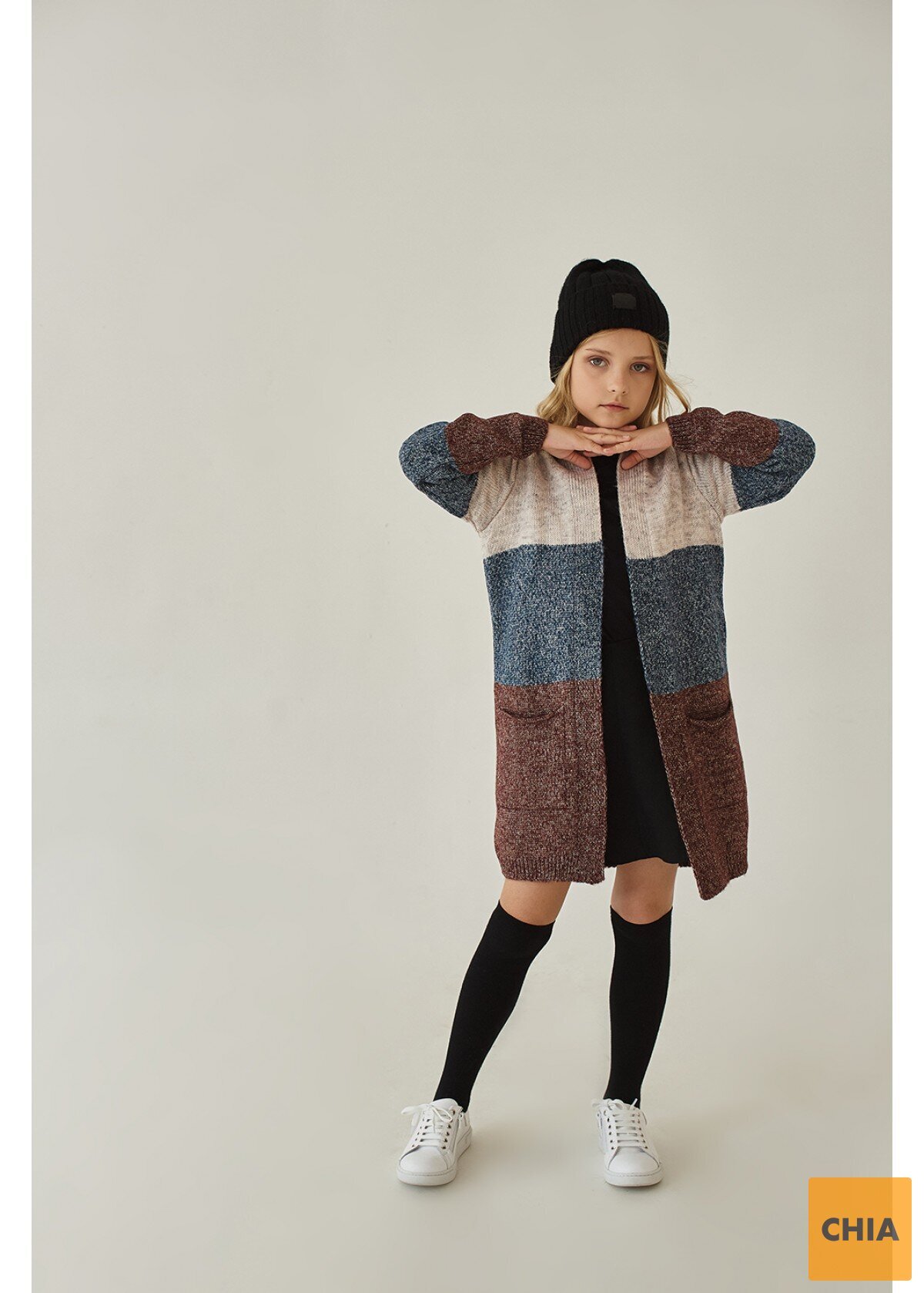 Кардиган Селена, комбинированный