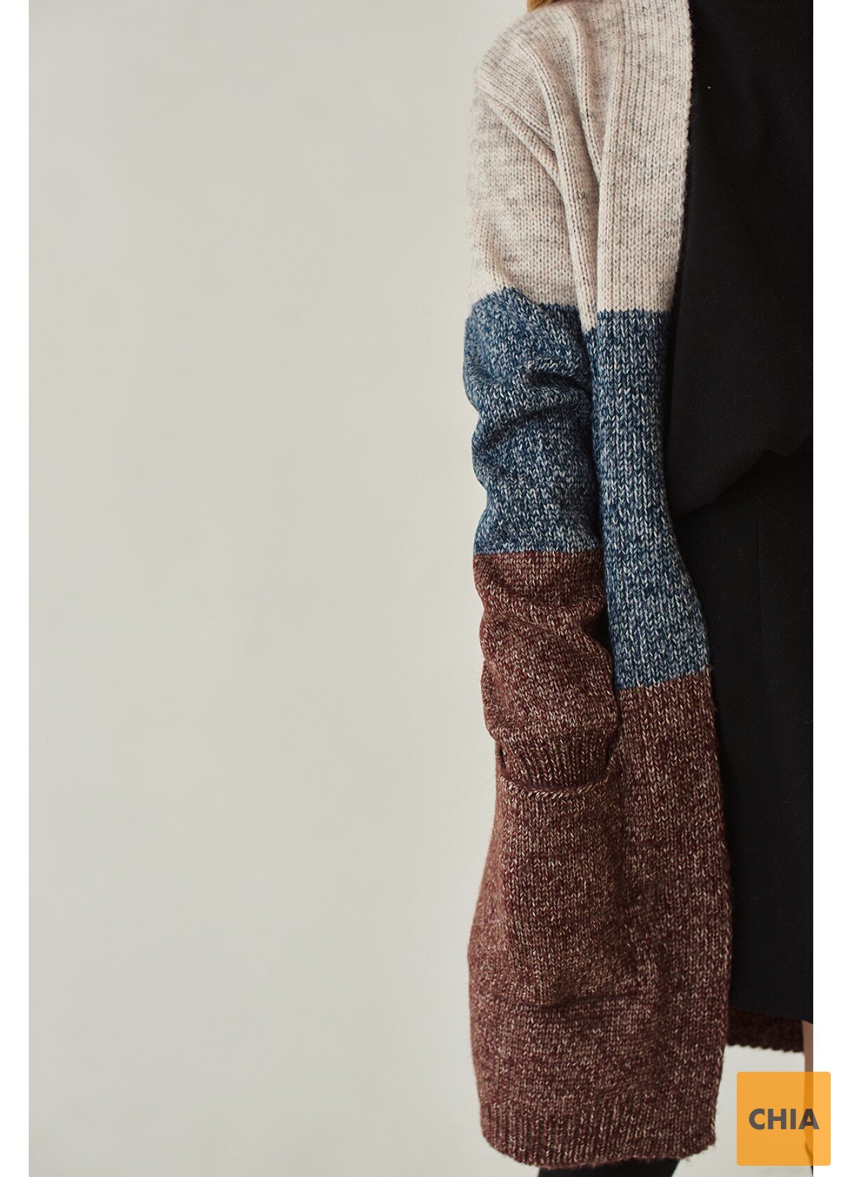 Кардиган Селена, комбинированный
