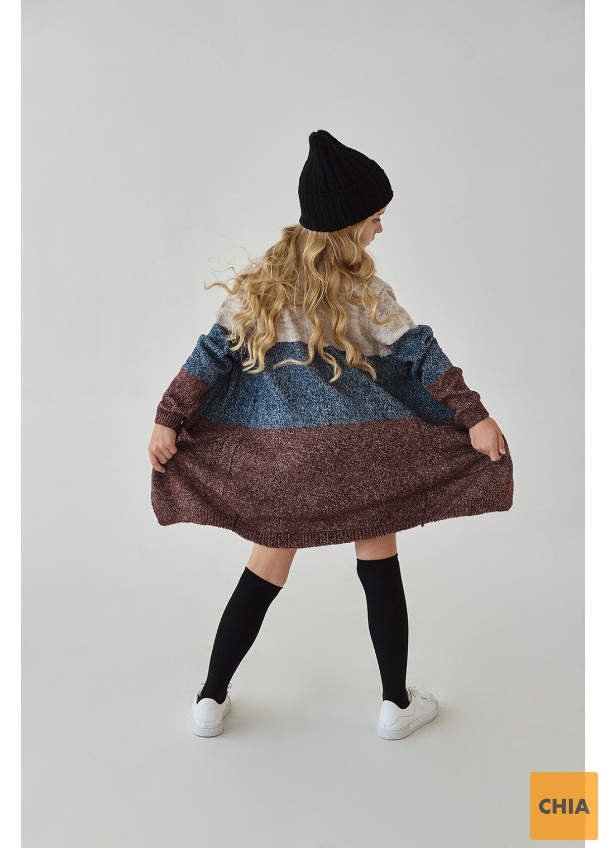 Кардиган Селена, комбинированный