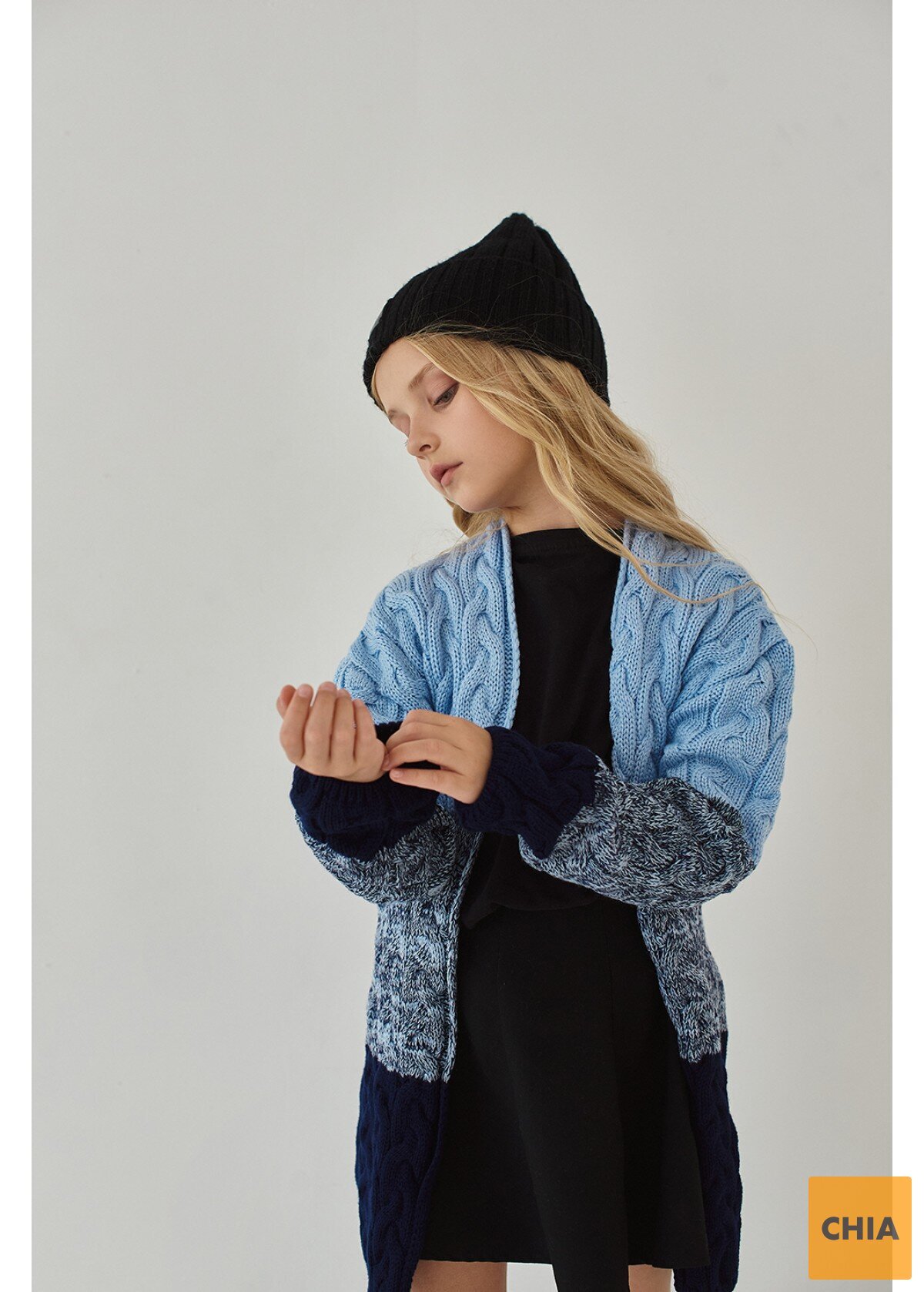 Кардиган Сэнди, голубой