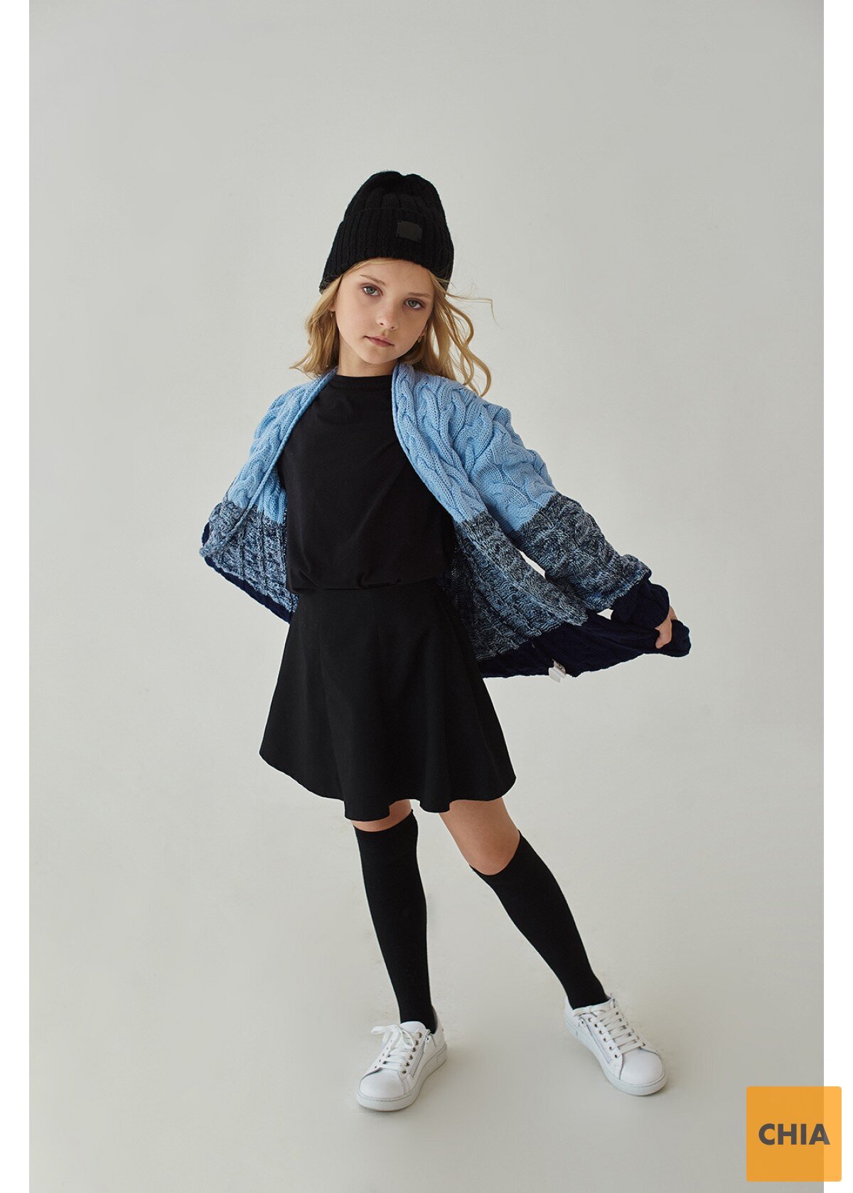 Кардиган Сэнди, голубой