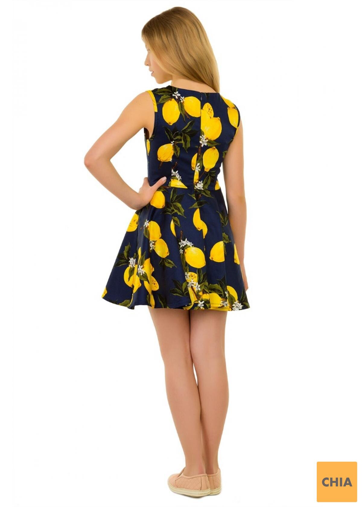 Платье Лайм, синий