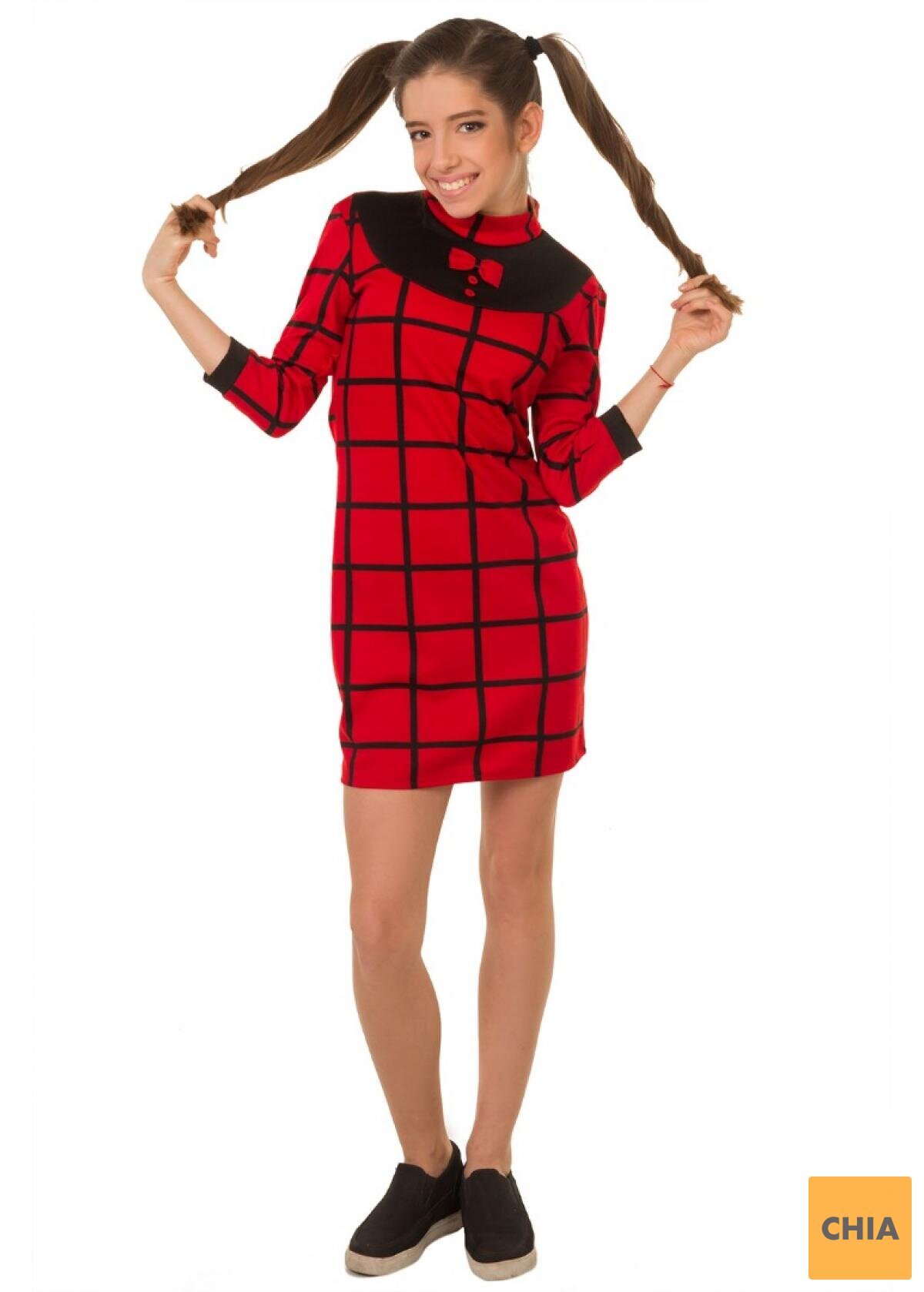 Платье Риана, красный