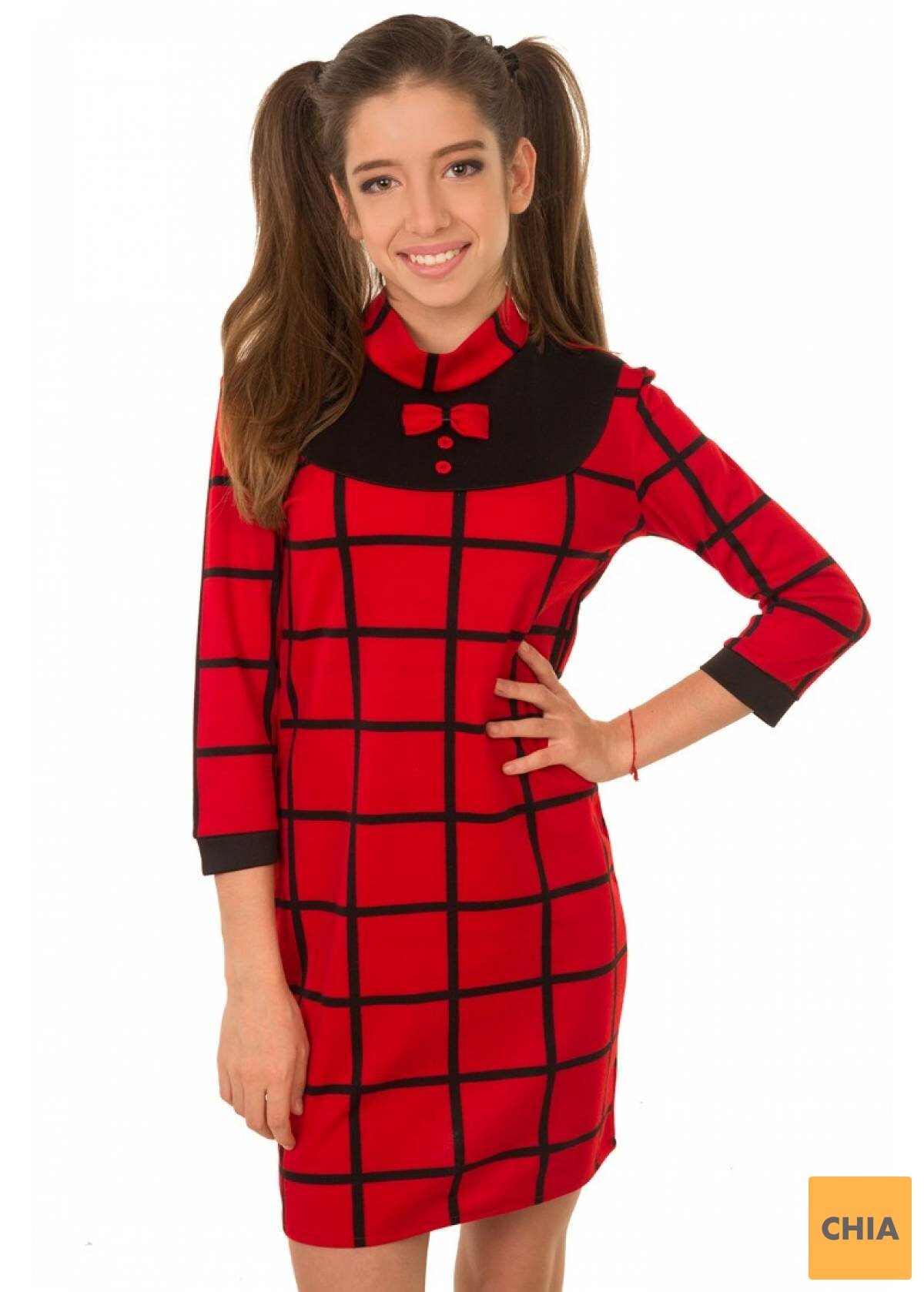 Платье Риана, красный