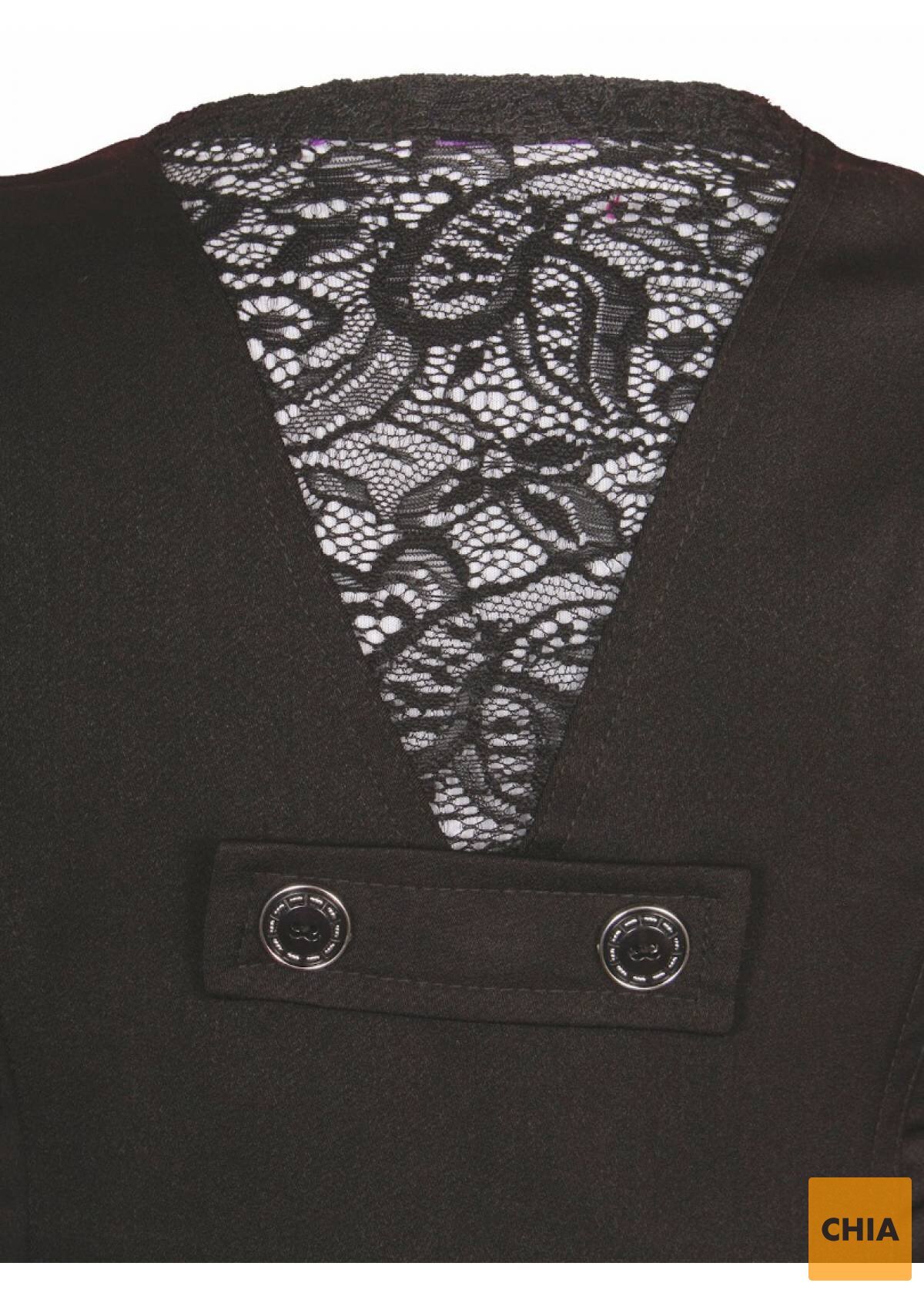 Жилет Каролина, черный