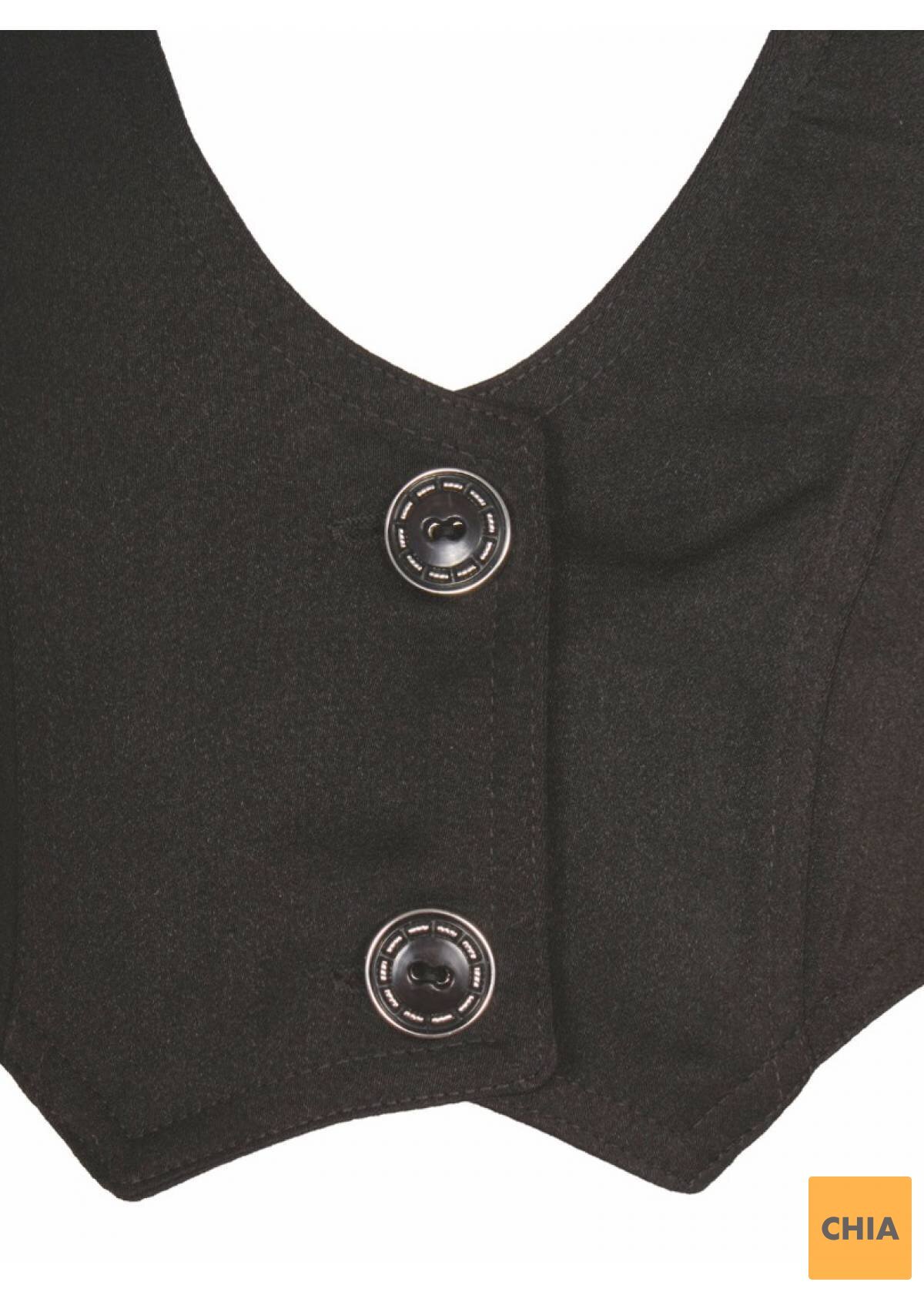 Жилет Каролина, черный