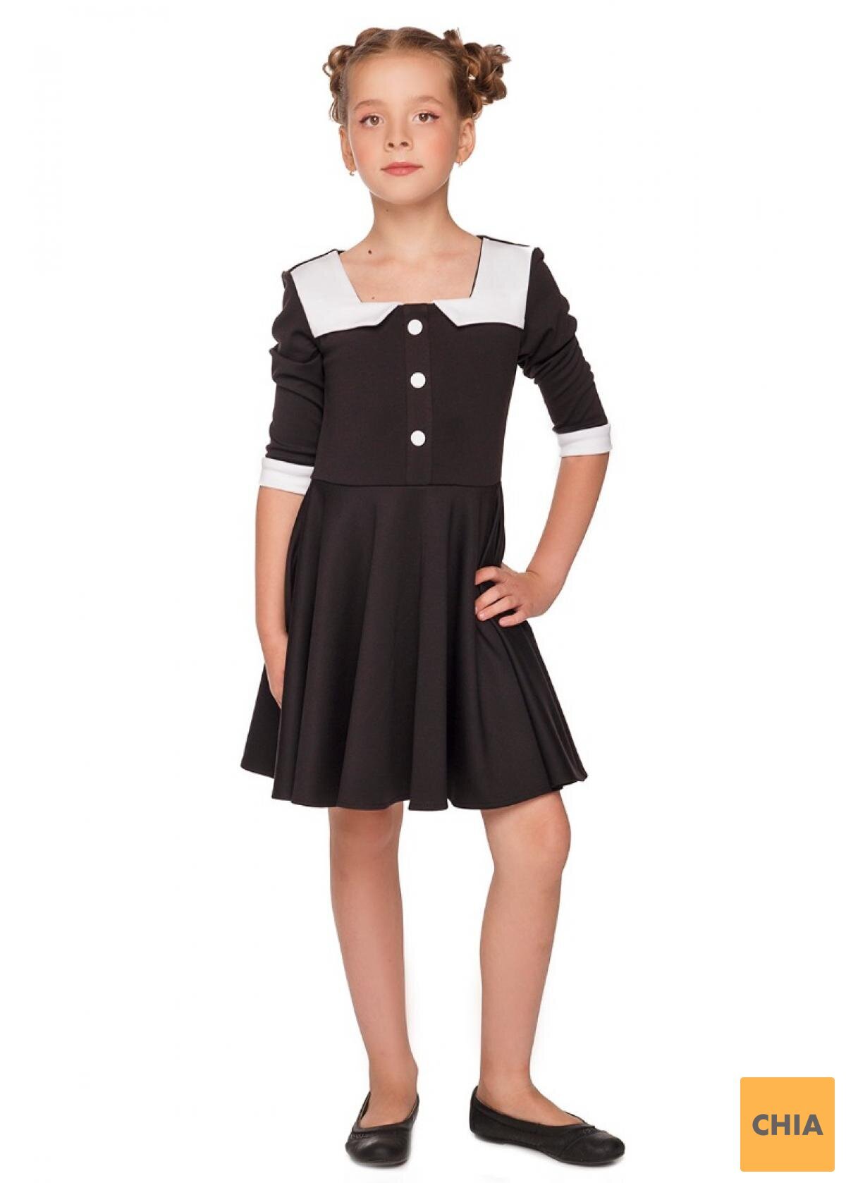 Платье Юана, черный