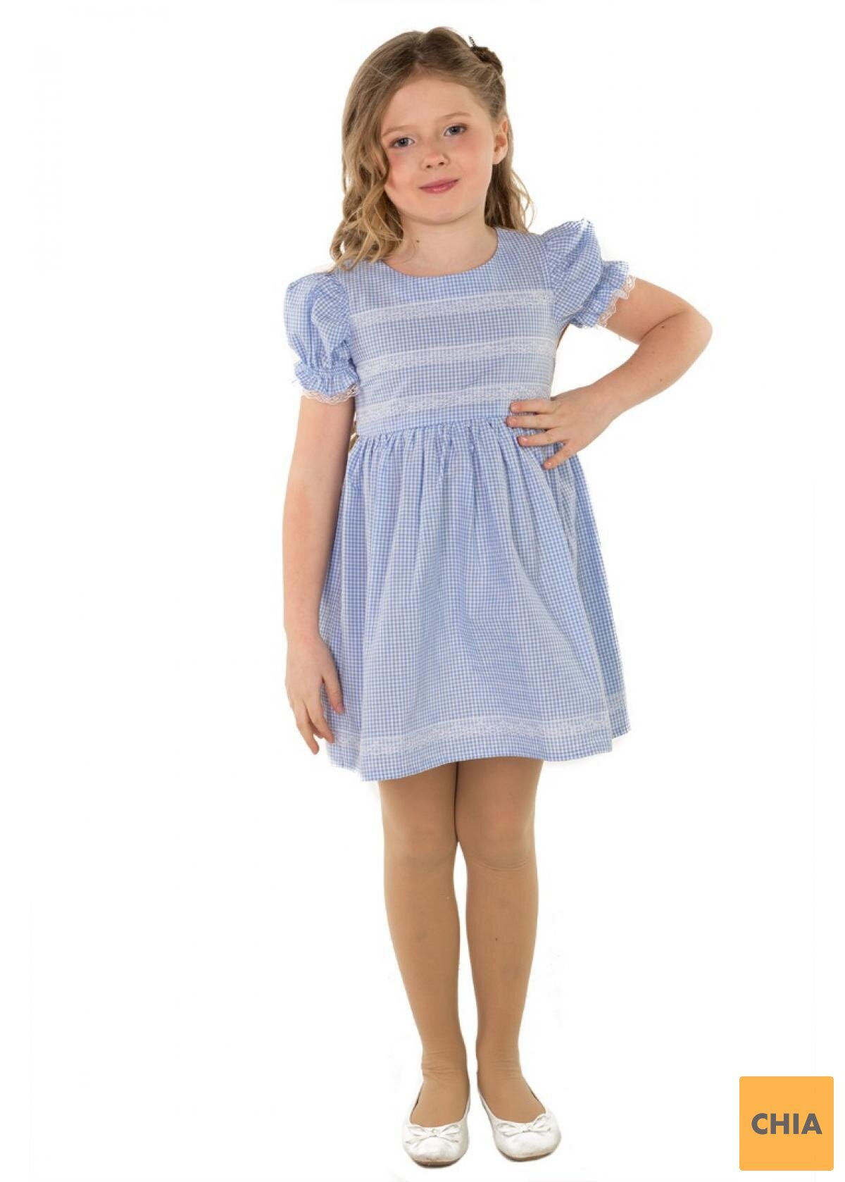 Платье Машенька, голубой