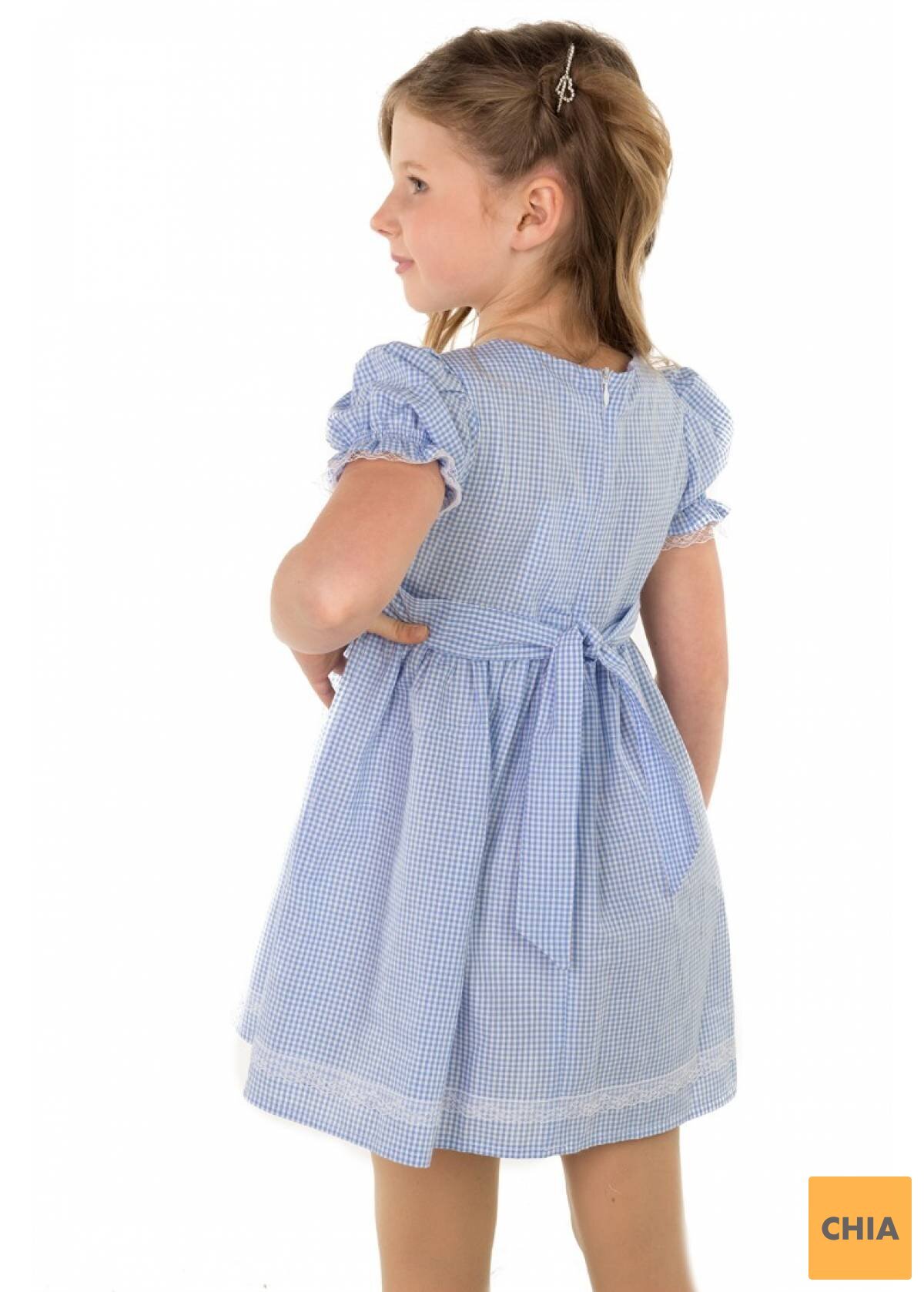 Платье Машенька, голубой