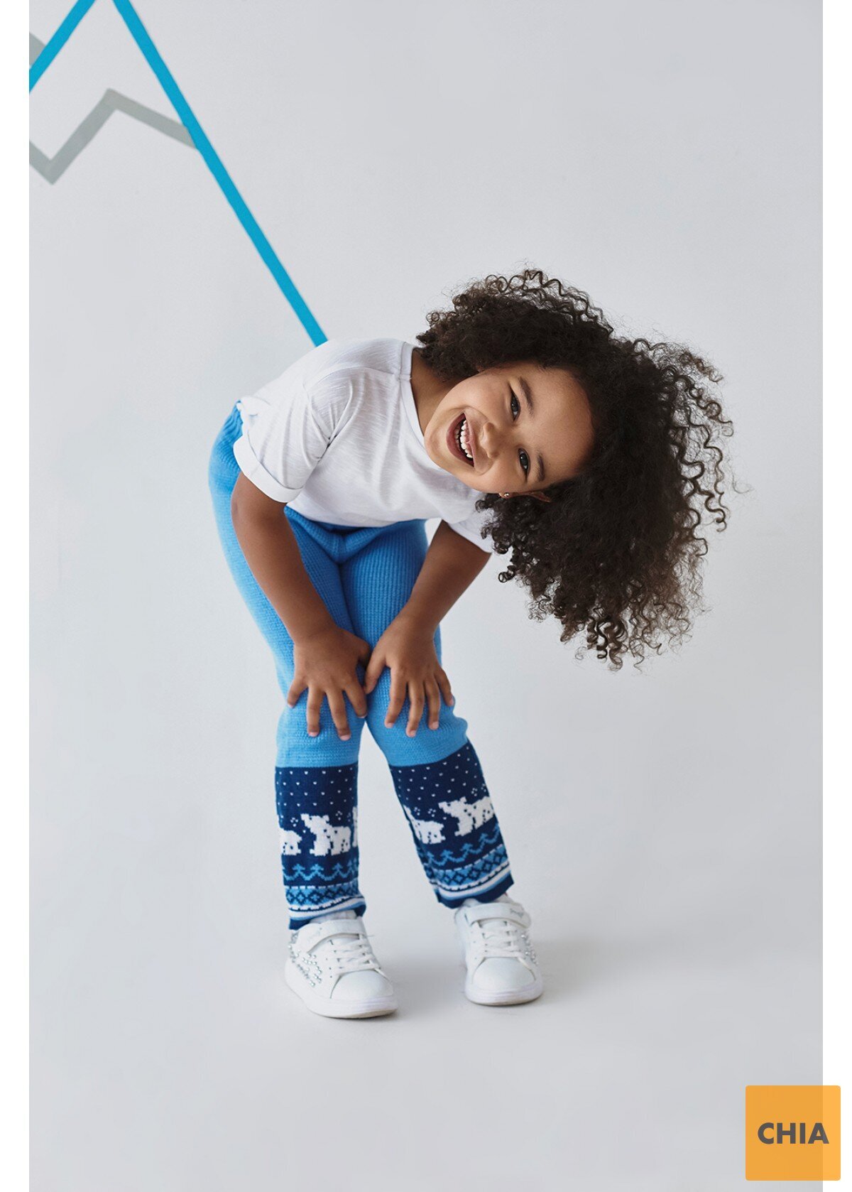 Штаны Мишка детские, голубой