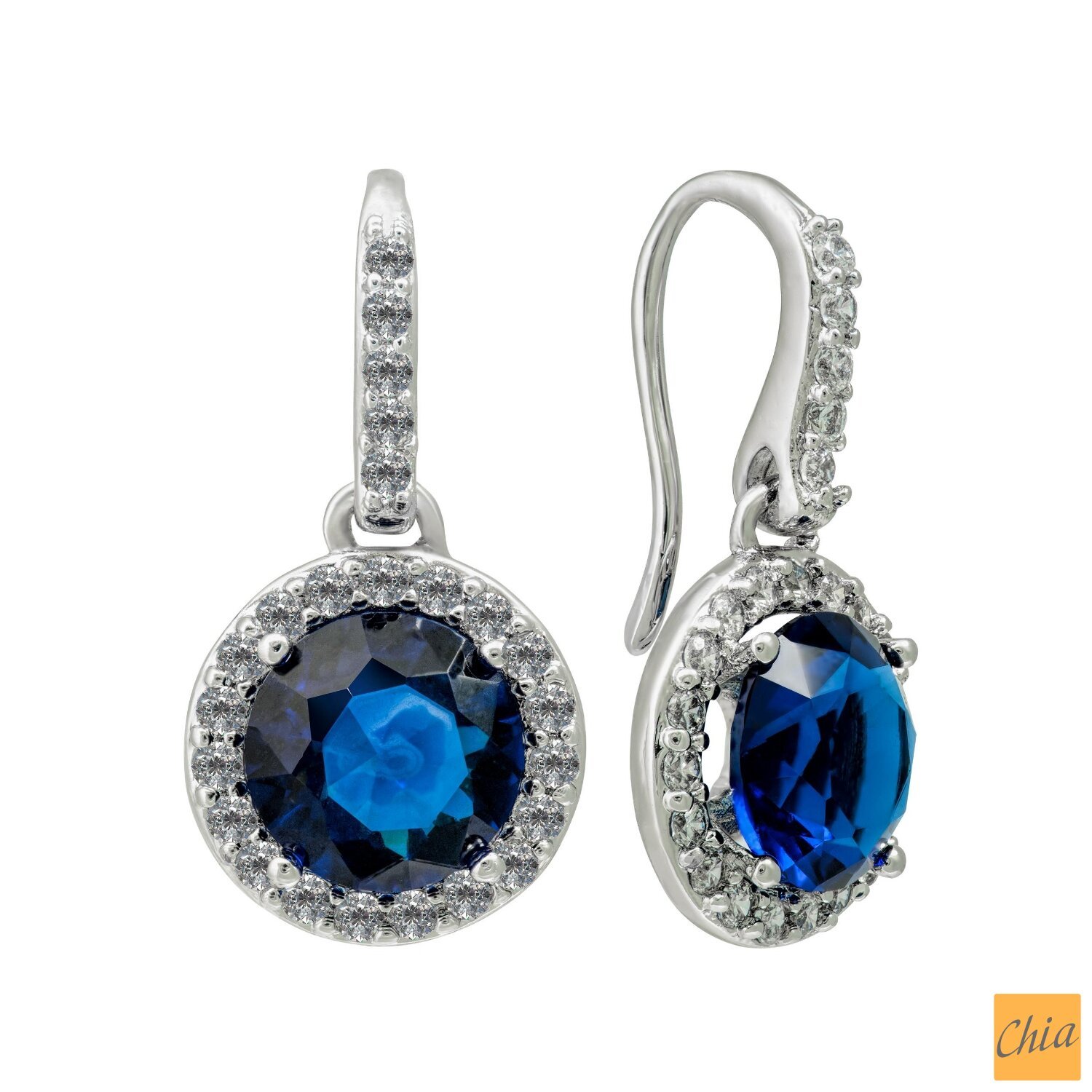 Серьги Martino blu