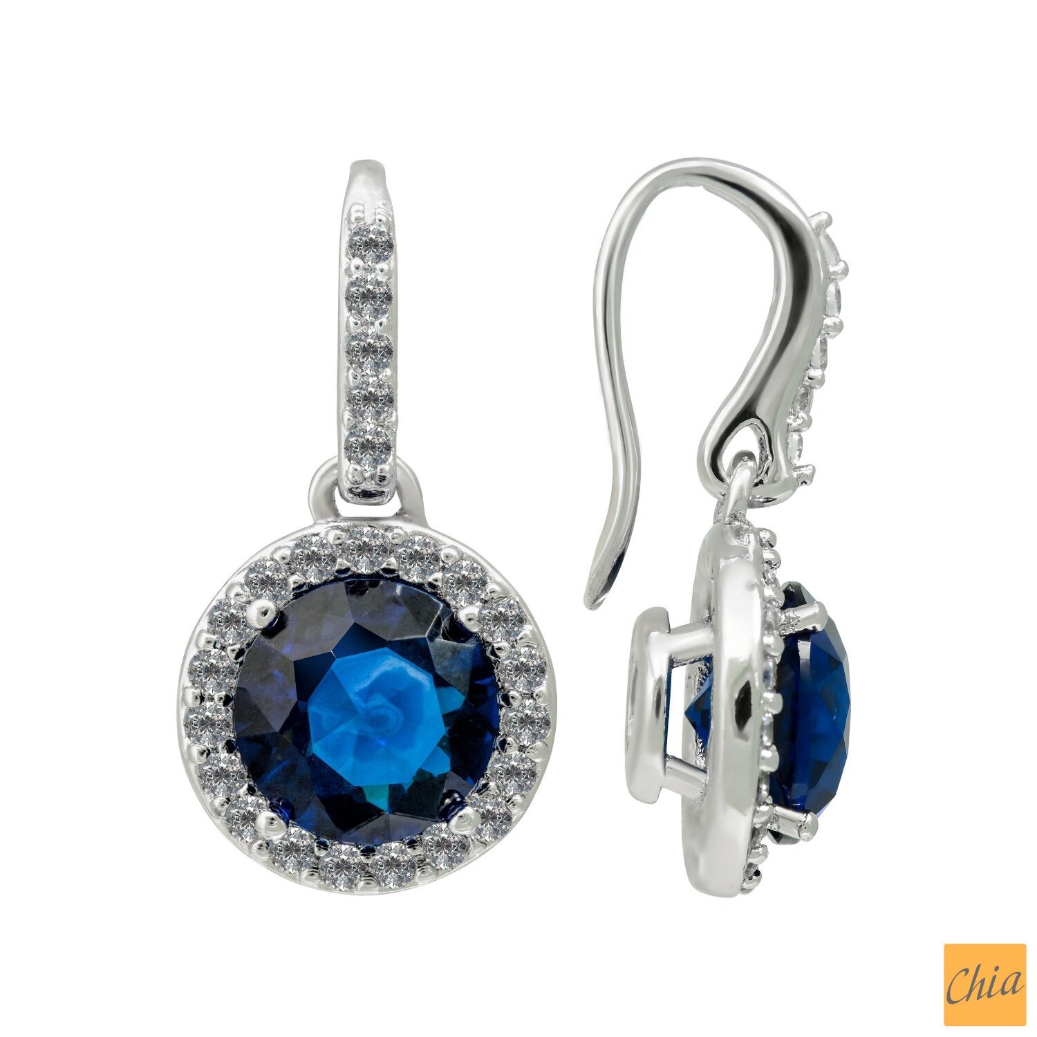 Серьги Martino blu