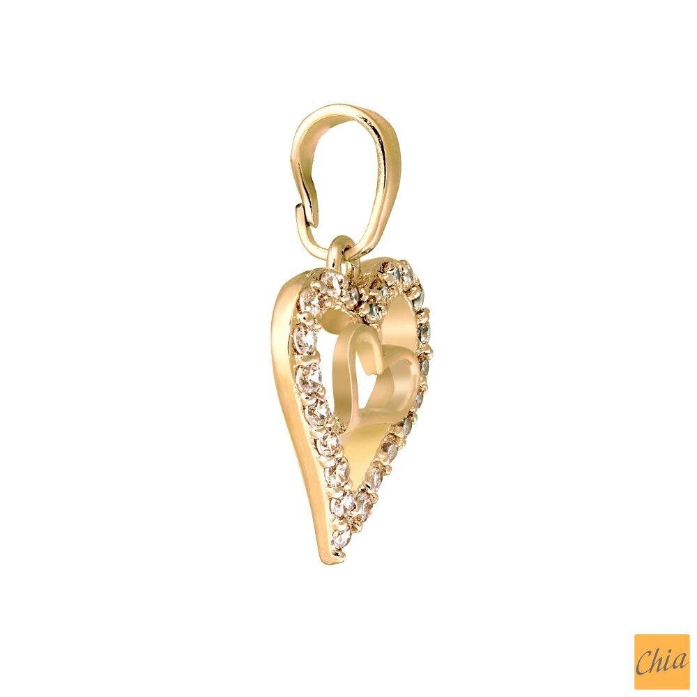 Кулон Golden Hearts