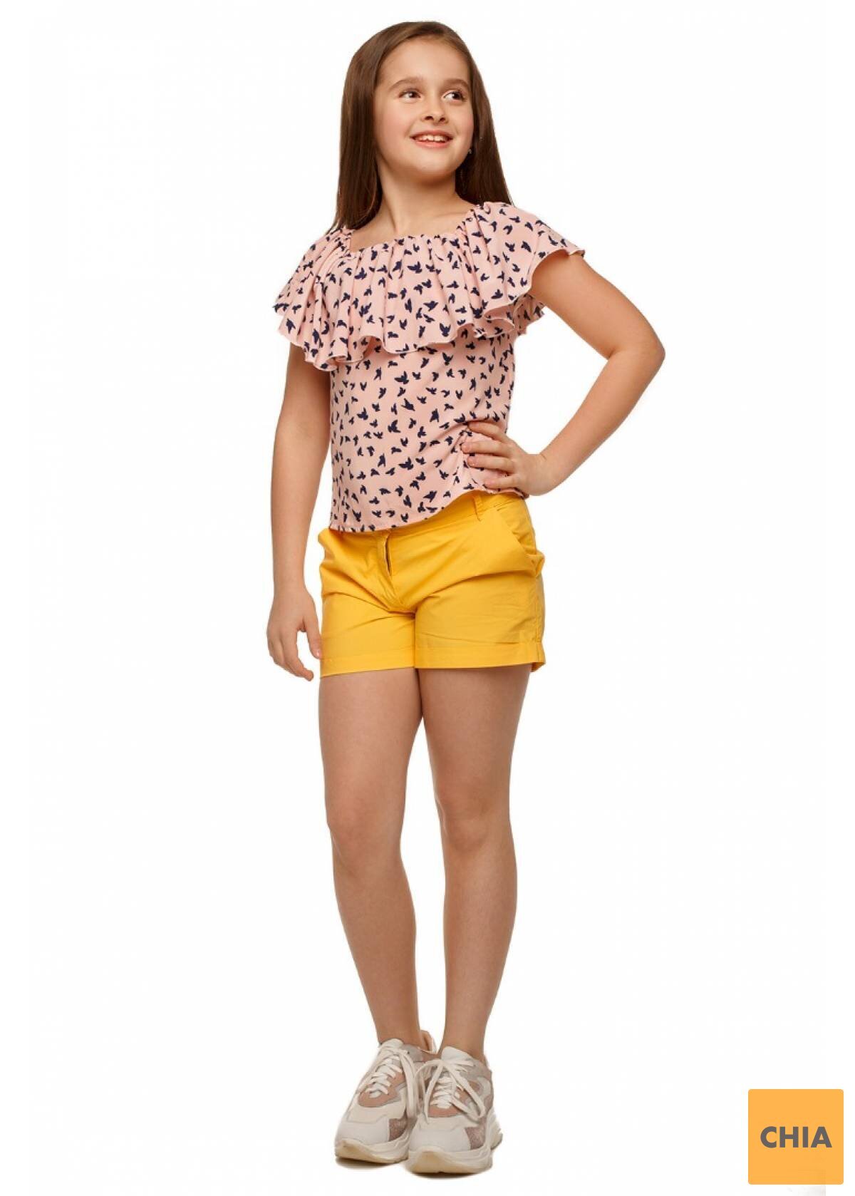 Блуза Пташка, розовый