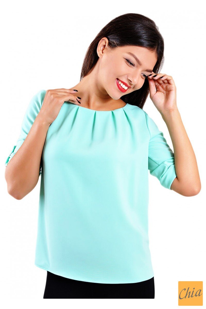 Блузка свободного кроя