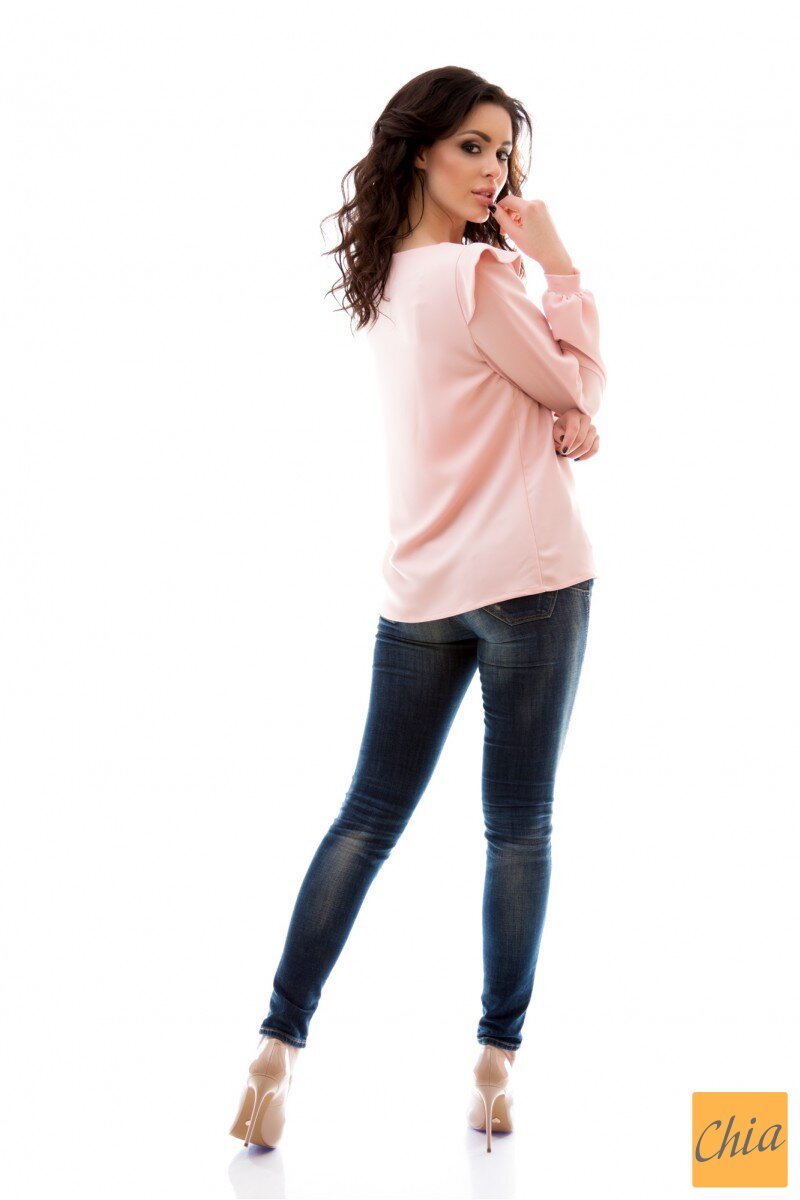 Блузка свободного кроя