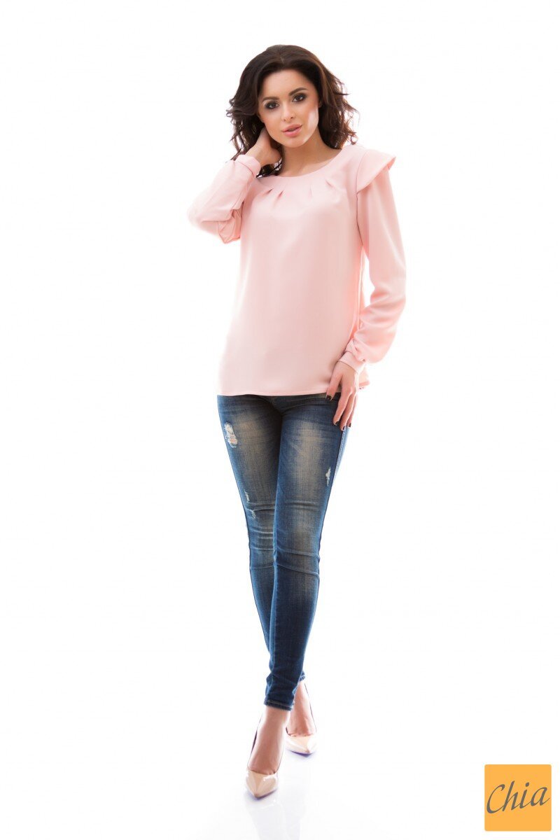 Блузка свободного кроя