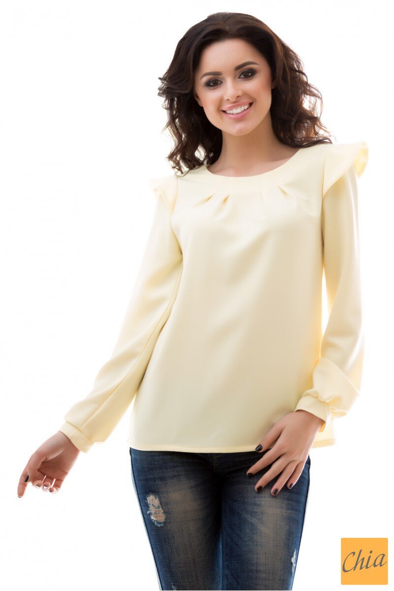 Блузка свободного кроя