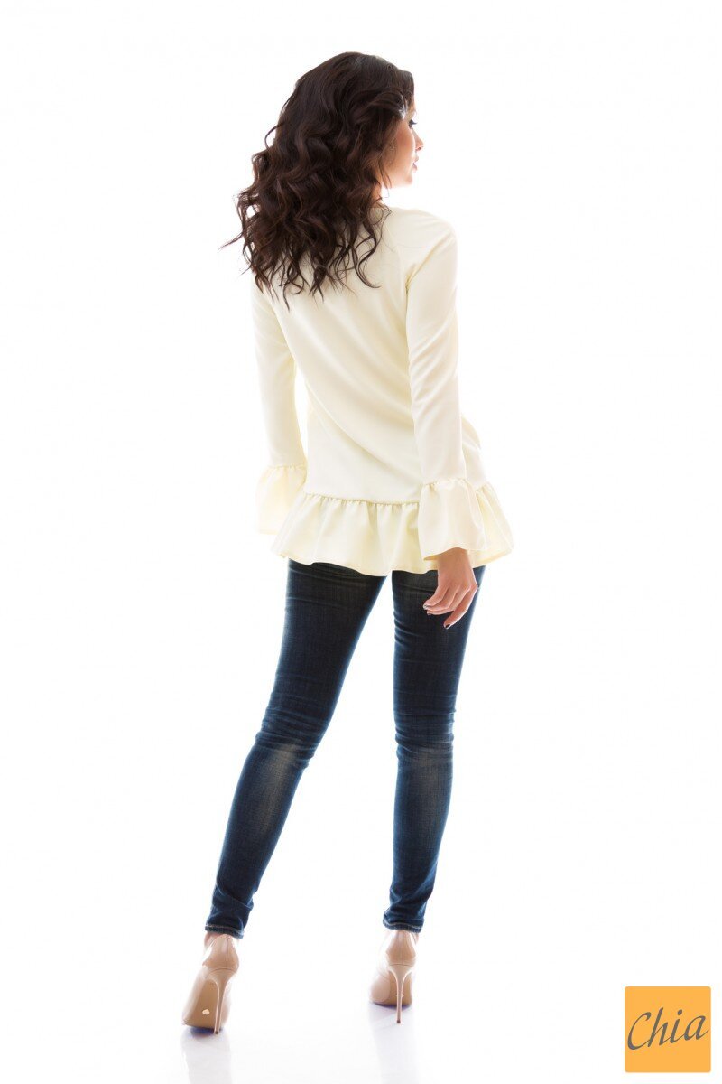 Блузка асимметричной длины