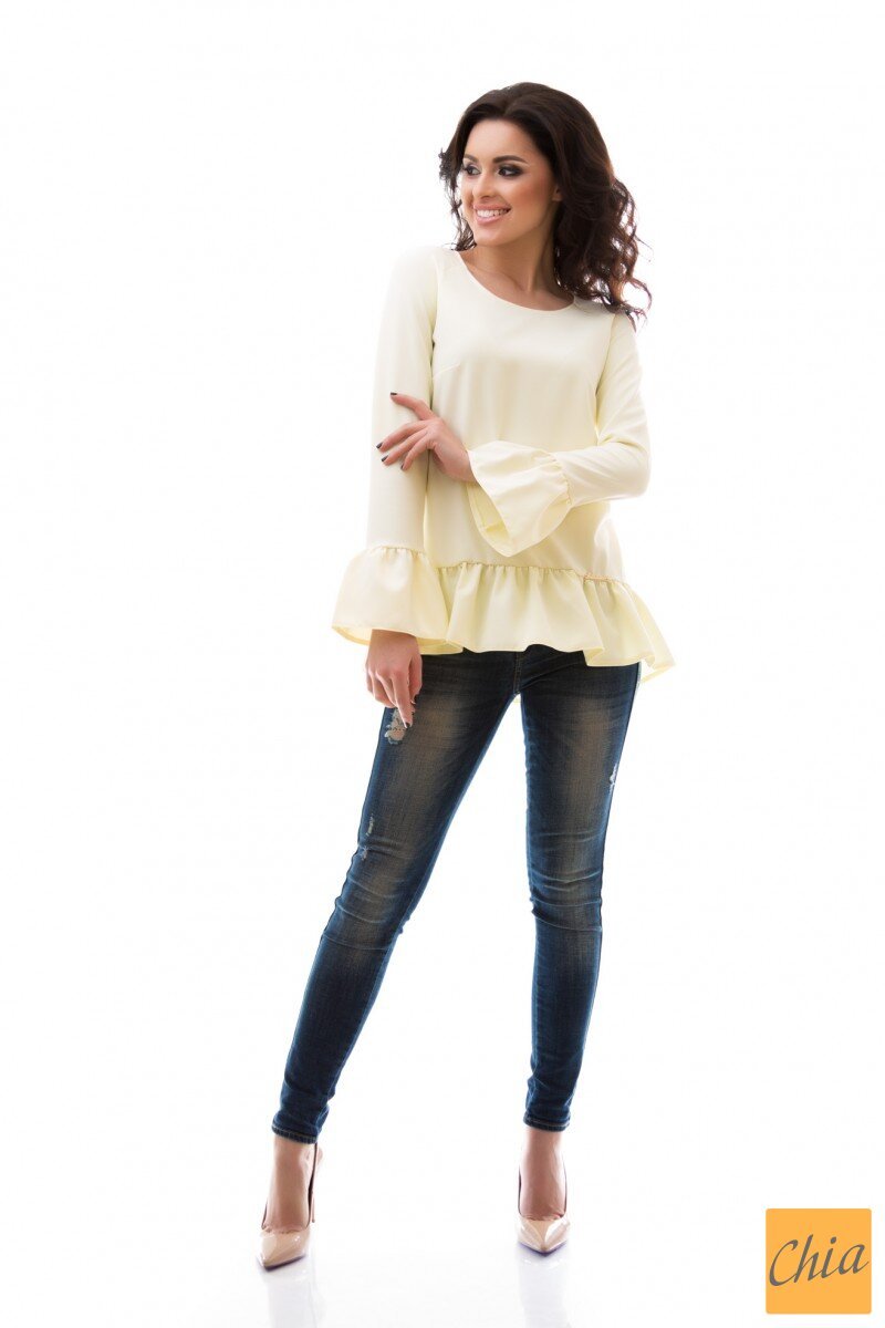 Блузка асимметричной длины