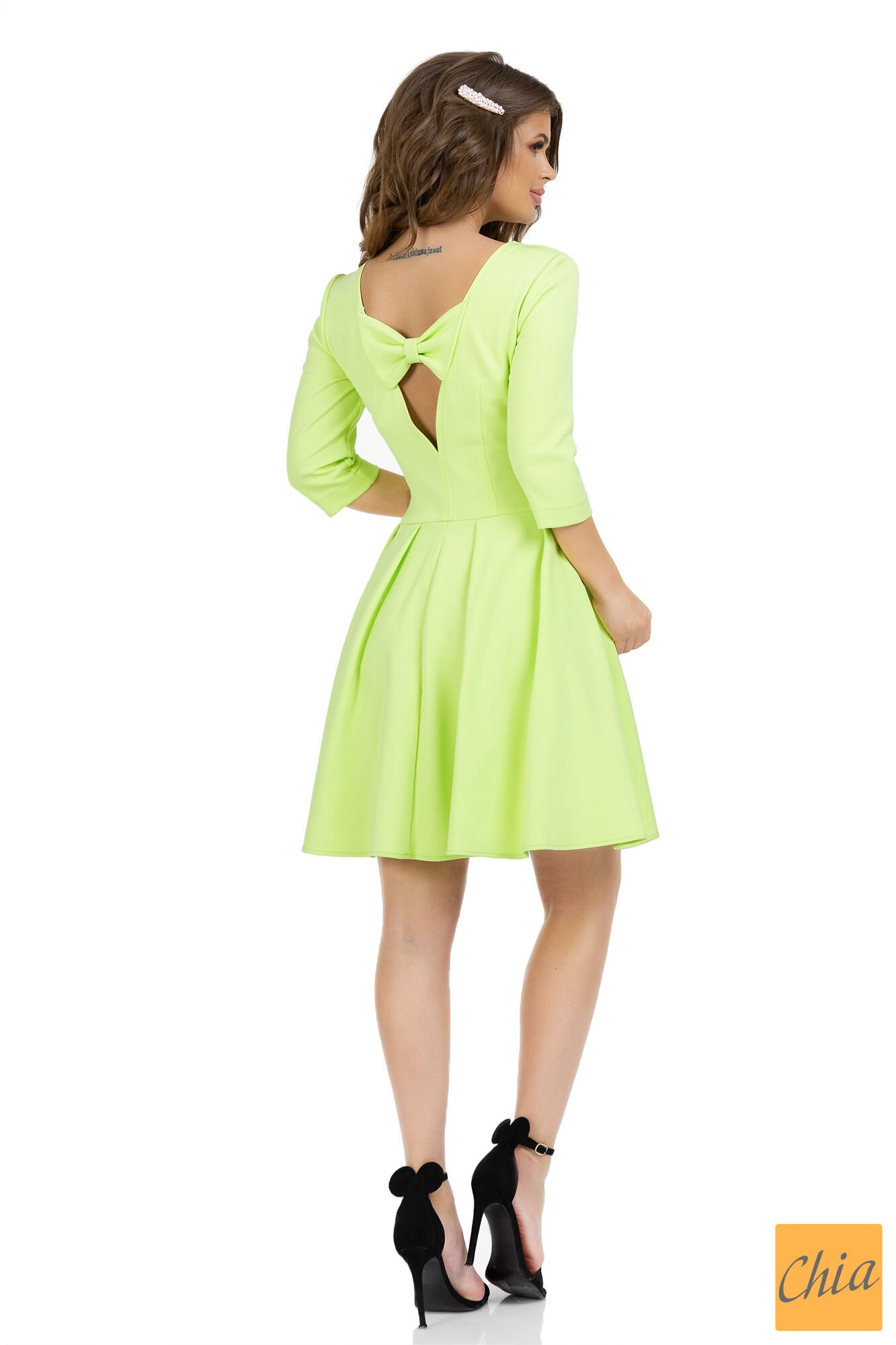 Трикотажное платье с карманами