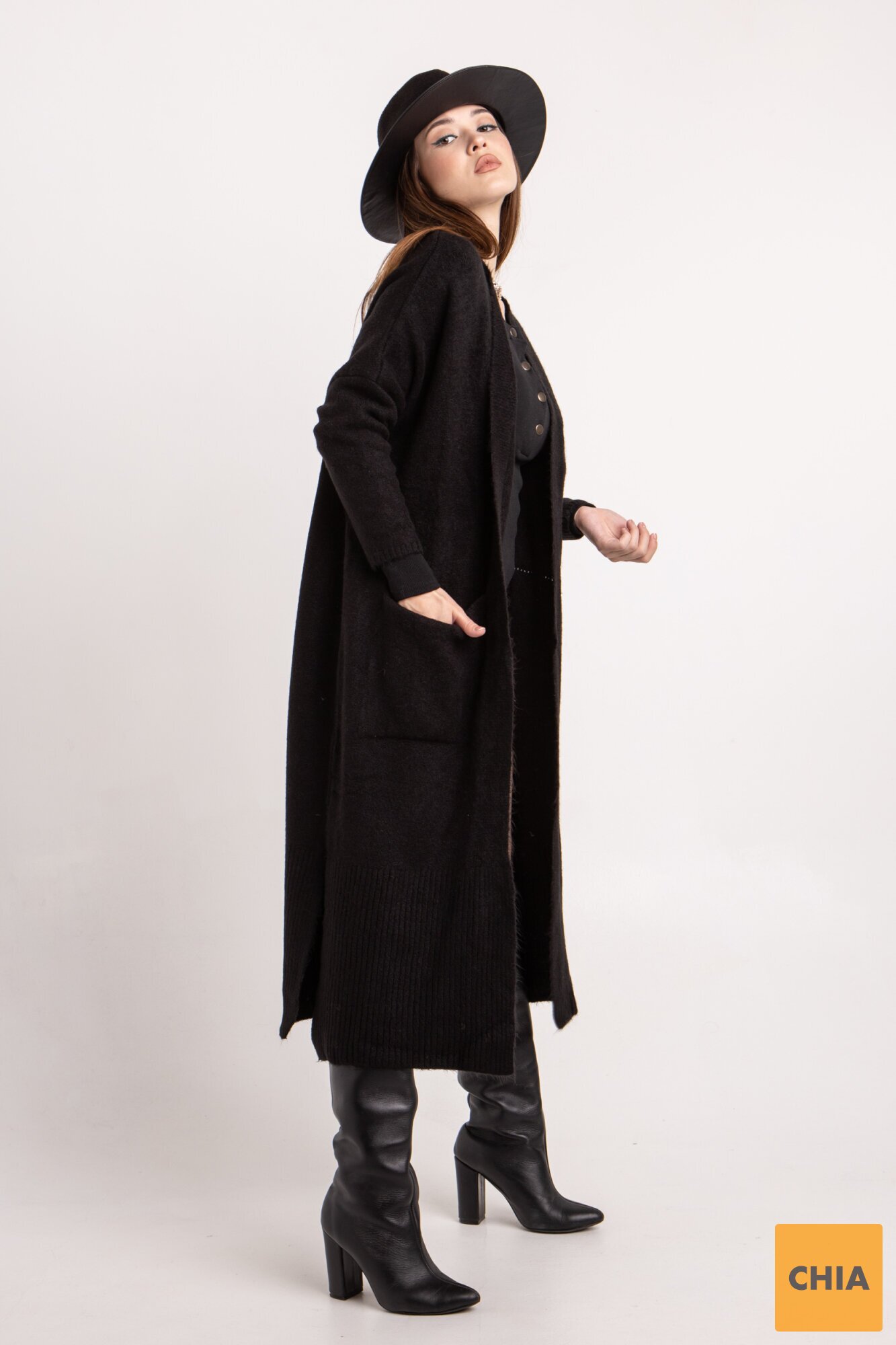 Кардиган Миди