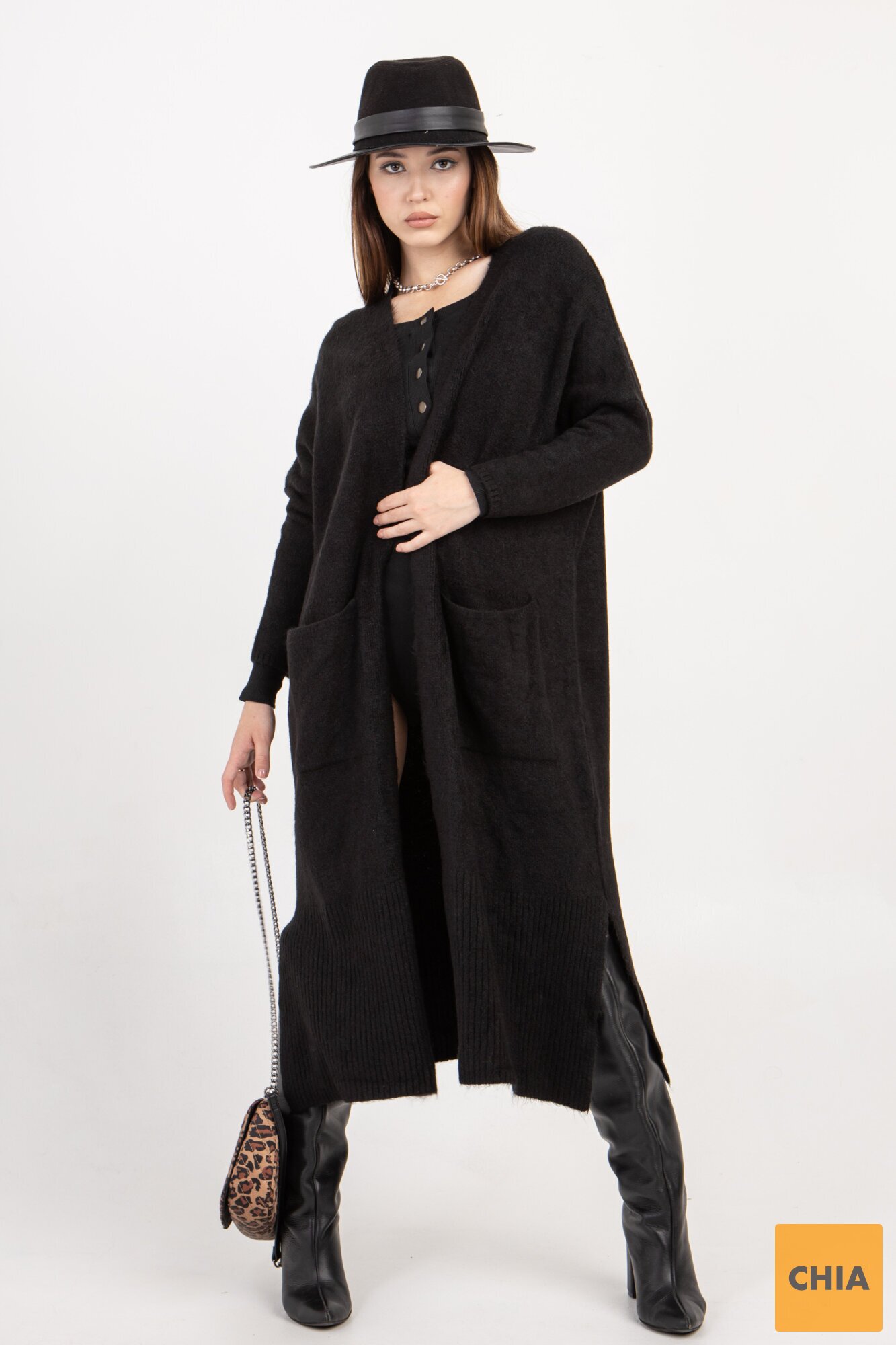 Кардиган Миди