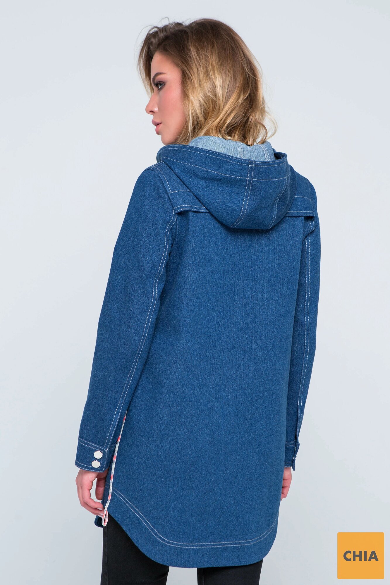 Куртка джинс Эшли синяя