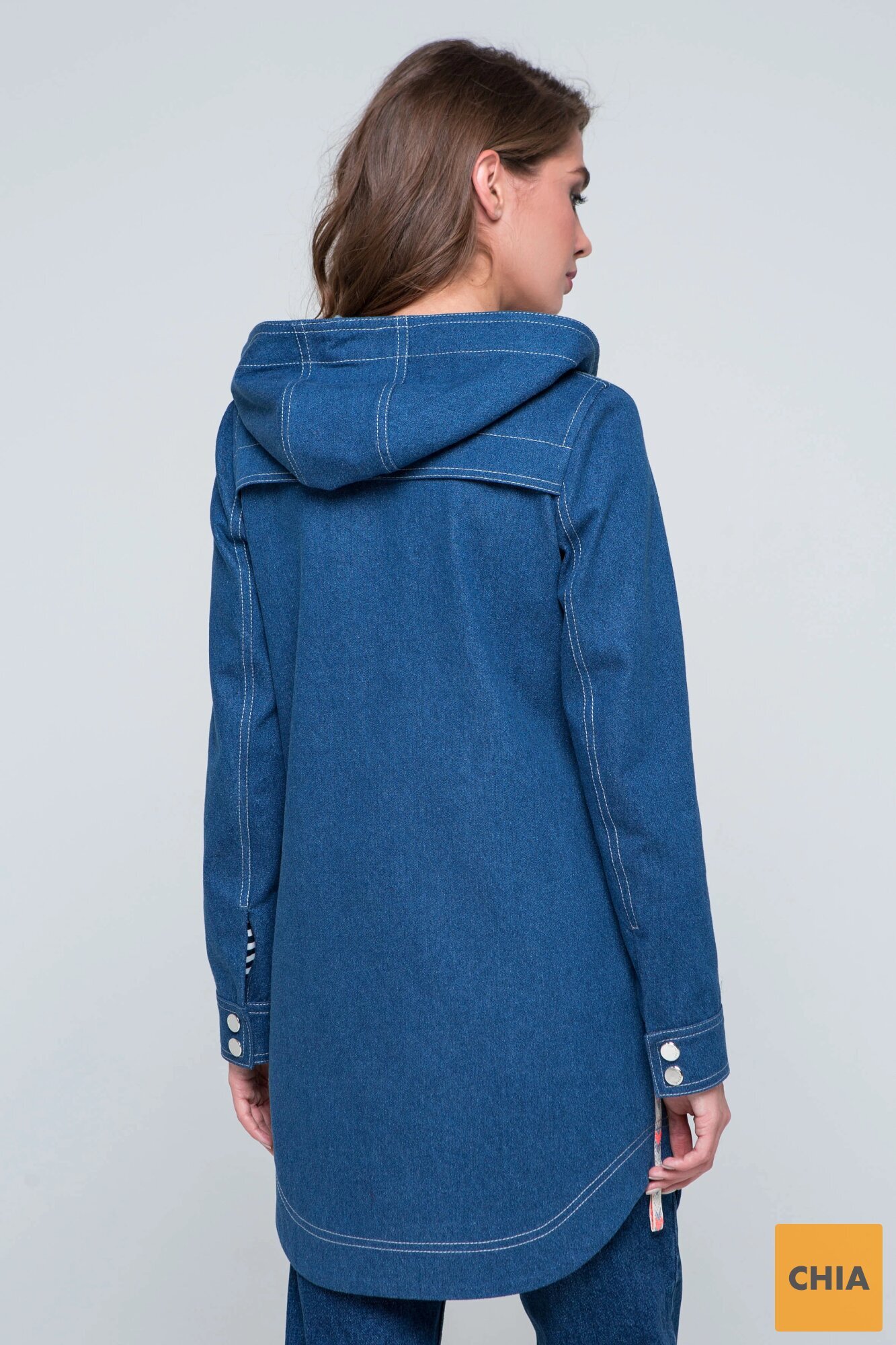 Куртка джинс Эшли синяя