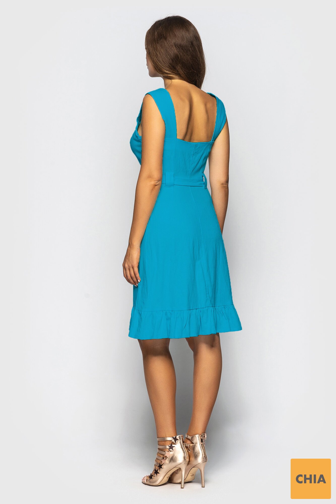 Платье "LANA" бирюзовое