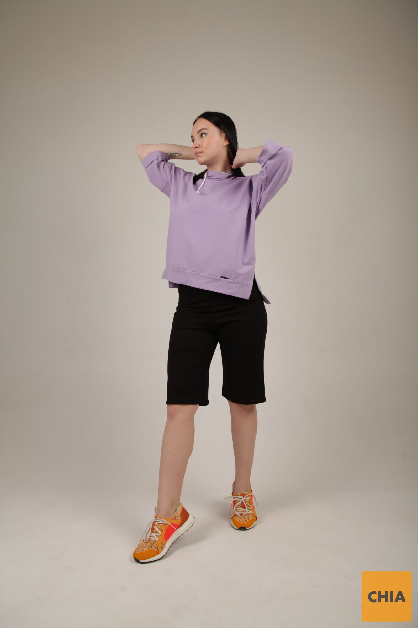 Костюм шорты и худи