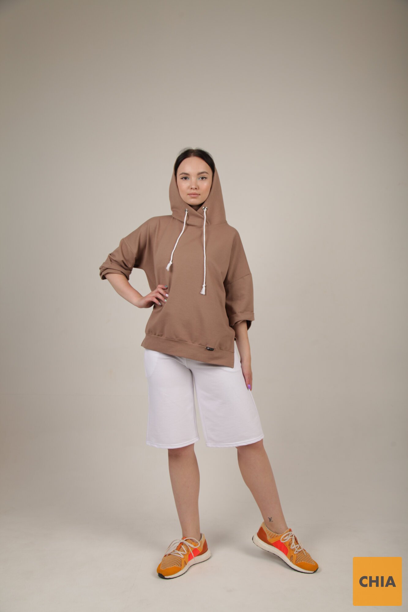 Костюм шорты и худи