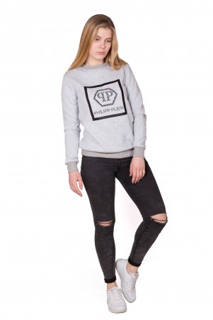 Свитшот Philipp Plein - Трехнитка На Флисе