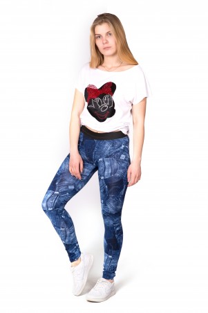 Лосины Абстракция Из Микромасла