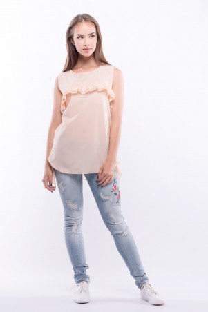 Блузка Свободного Покроя