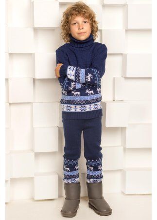 Штаны Олени детские, джинсовый