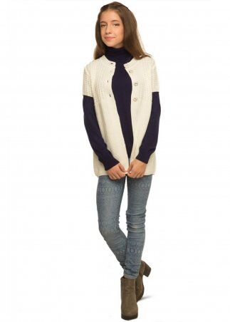 Накидка Бэтани, молочный