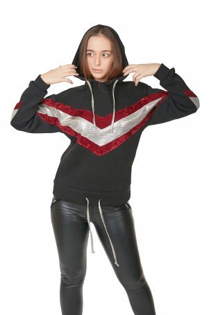 Свитшот Со Вставкой Углом