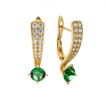 Серьги Eligio Verde