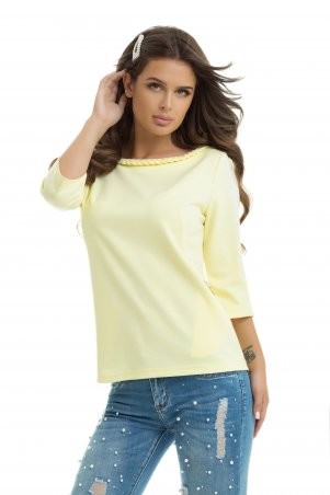 Трикотажная кофта с рукавами 3/4