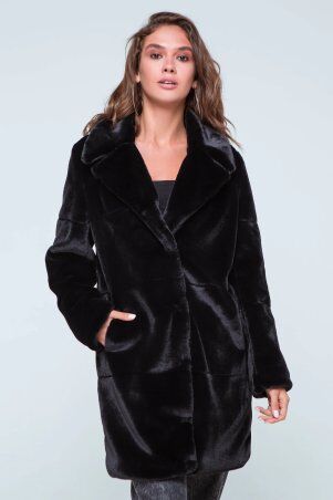 Шуба Мэрил черный