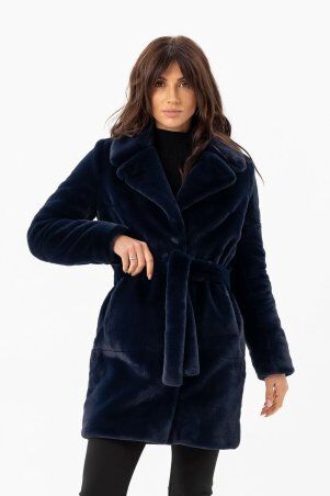 Шуба Мэрил синий