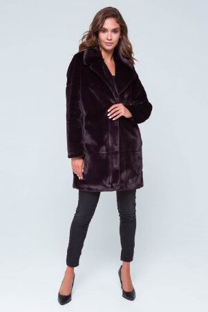 Шуба Мэрил бордо