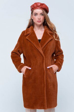 Шуба Монро карамель