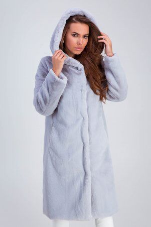 Шуба Опра серый